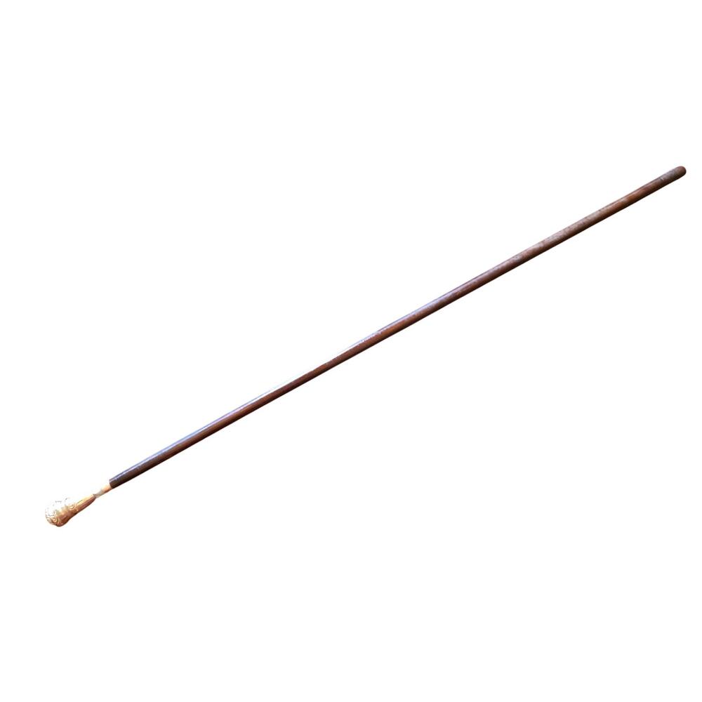 Vintage Gentlemans Gold filled swagger knob Walking Stick - Picture 2 of 4